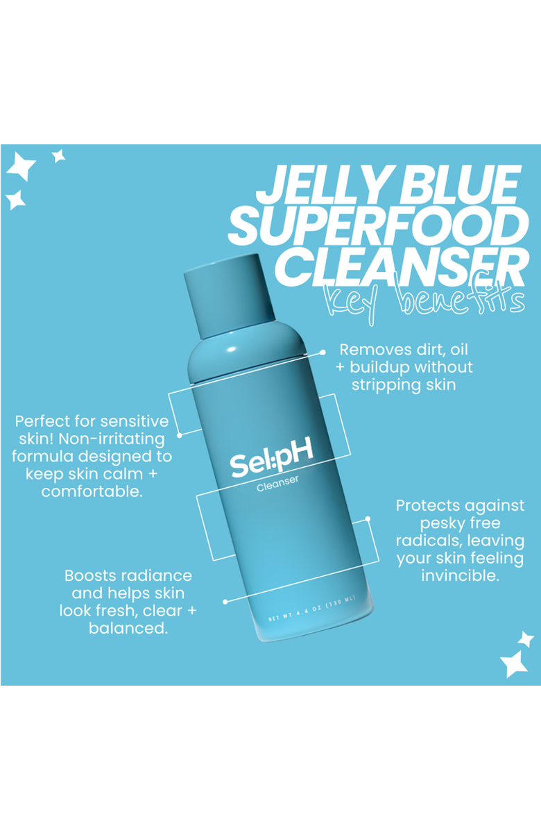SelpH Jelly Blue Superfood Cleanser, Alternate, color, NO COLOR