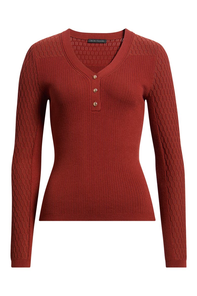 The Yusra V-Neck Sweater, Alternate, color, TOASTED SAFFRON