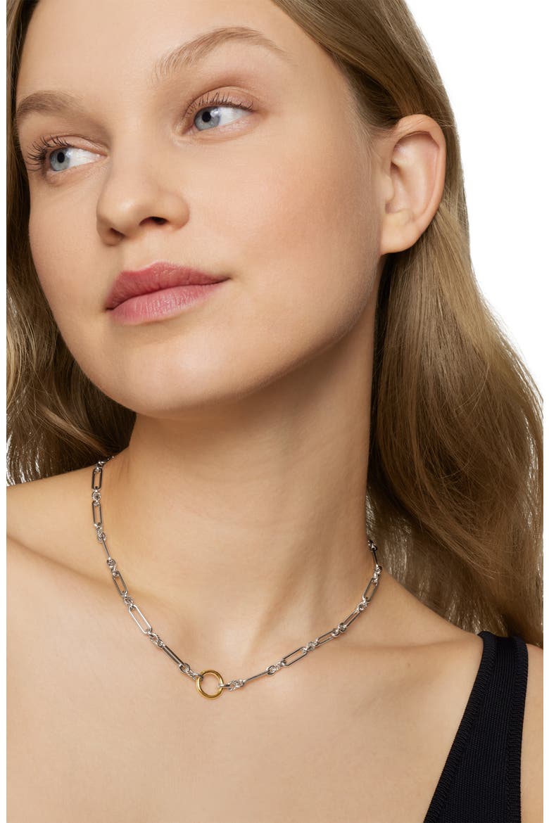 Lexington Chain Necklace, Alternate, color, SILVER