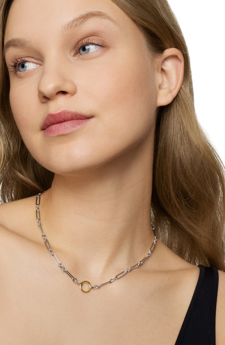 David Yurman Lexington Chain Necklace, Alternate, color, Silver