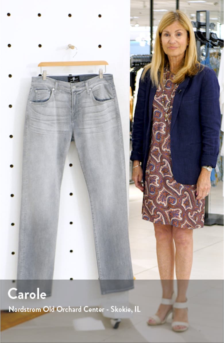 <sup>®</sup> The Straight Slim Straight Leg Jeans, sales video thumbnail