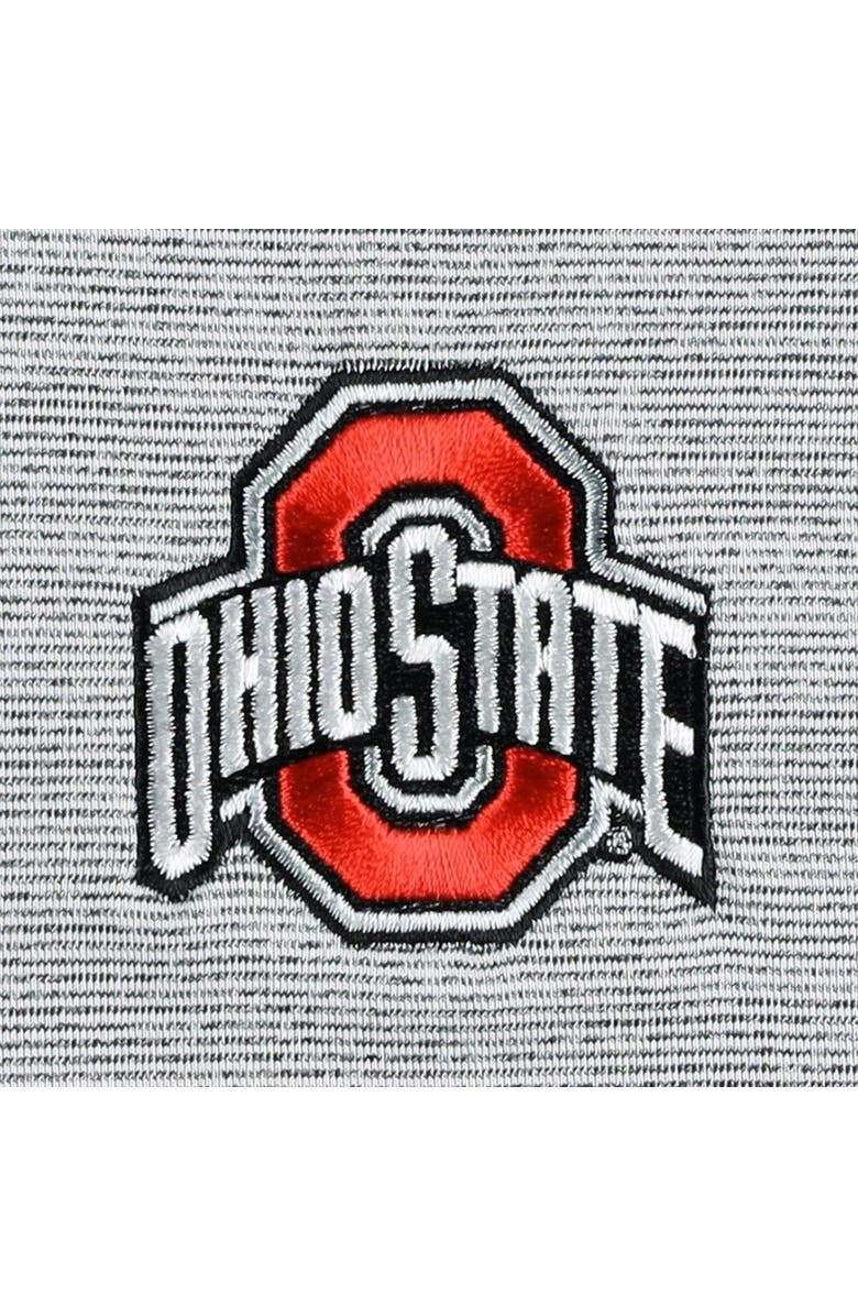 Southern Tide Men's Southern Tide Black Ohio State Buckeyes Driver Space Dye Performance Polo, Alternate, color,