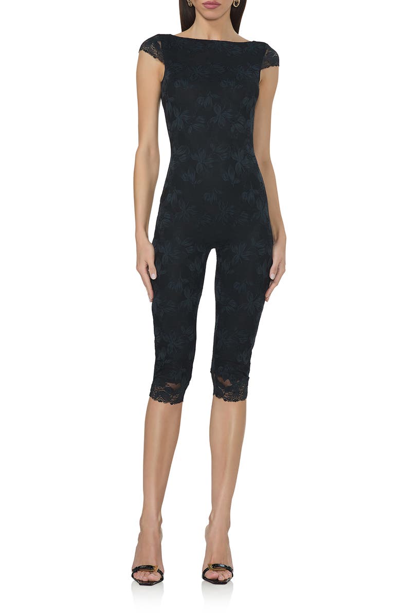 AFRM Gilly Open Back Lace Jumpsuit, Main, color,