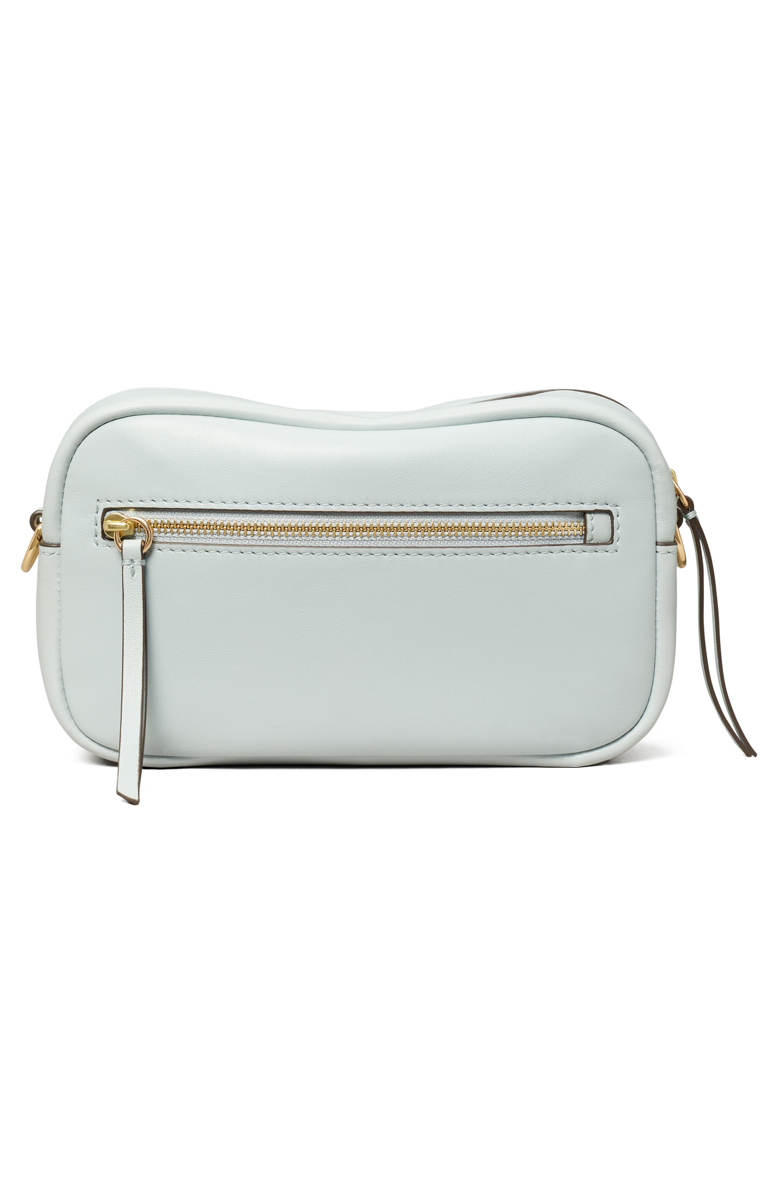 Mini Miller Soft Leather Crossbody Bag, Alternate, color, LIGHT SEA