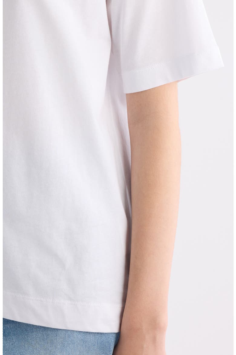 Heydu Cotton T-Shirt, Alternate, color, WHITE
