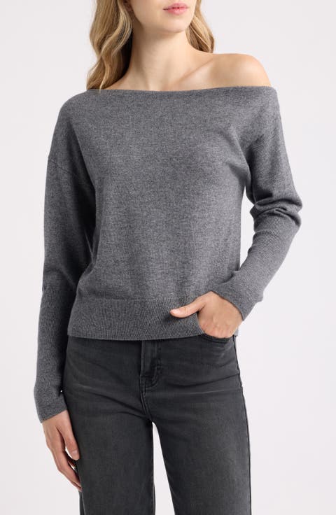 Tianna One-Shoulder Sweater