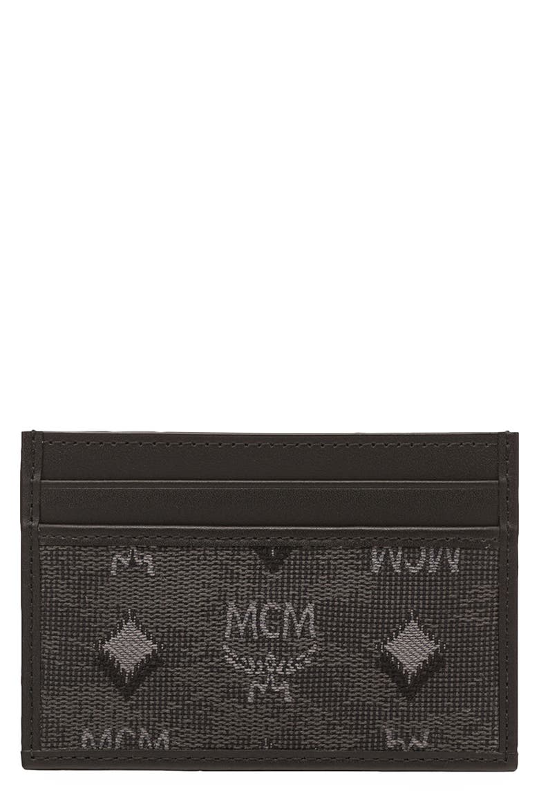 Portuna Mini Card Case, Main, color, DARK GREY