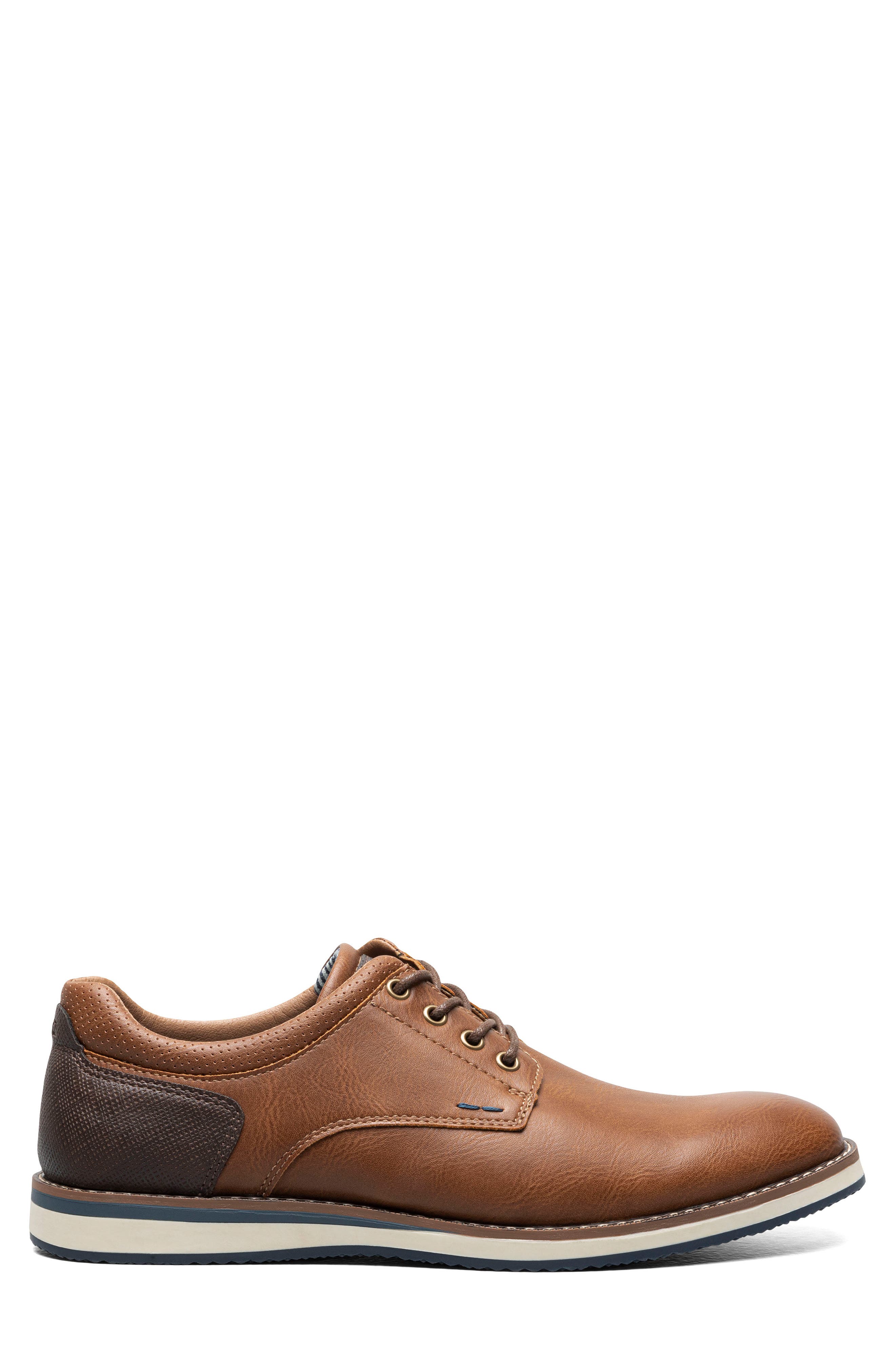 Hyde II Plain Toe Derby - Wide Width Available, Alternate, color, COGNAC