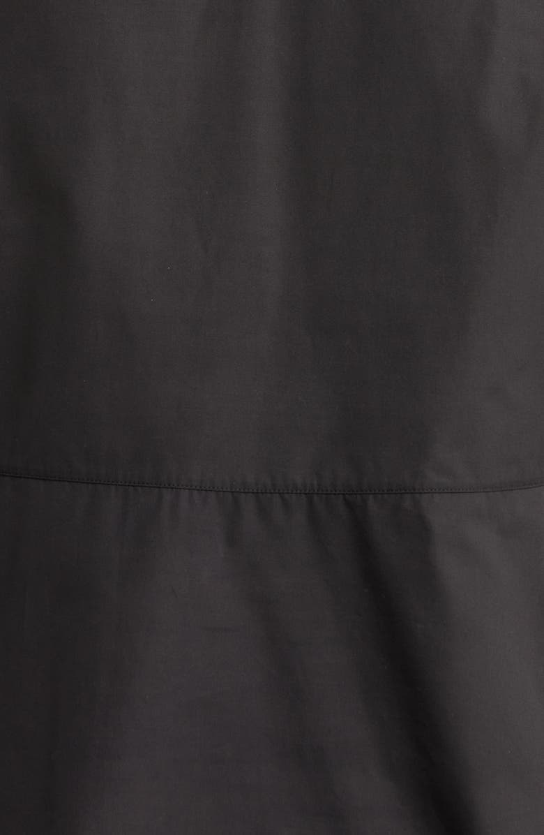 Lafayette 148 New York Organic Cotton Poplin Button-Down Peplum Shirt, Alternate, color,