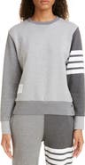 Thom Browne Four-Bar Cotton Sweatshirt
