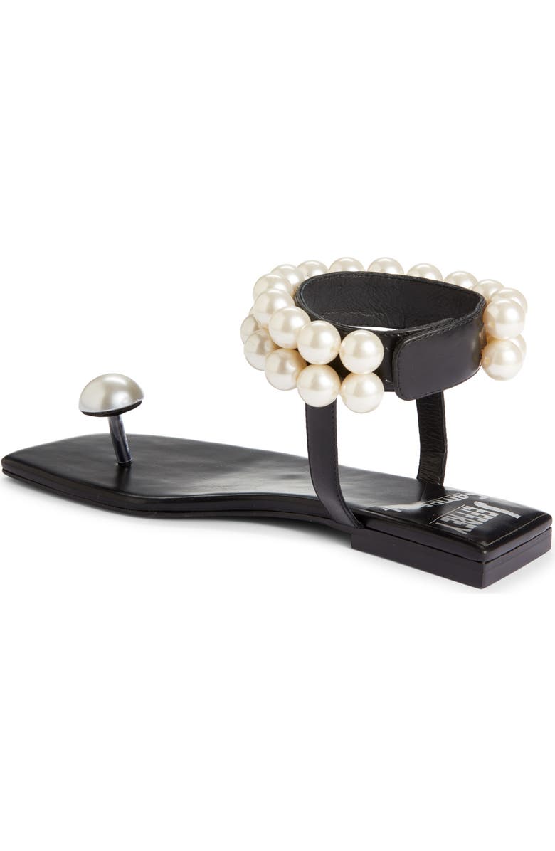 Jeffrey Campbell Chateau Embellished Ankle Strap Sandal, Alternate, color,