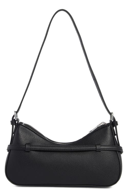 Collection Xiix Faux Leather Shoulder Bag In Black