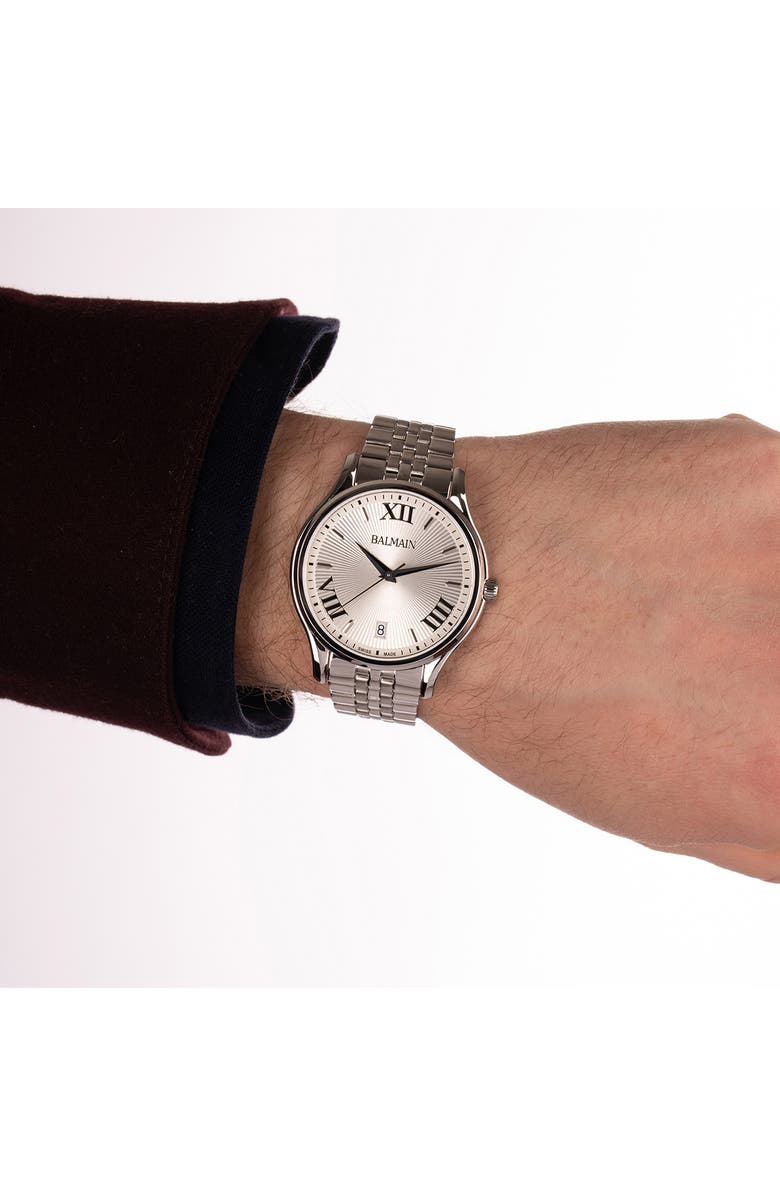 BALMAIN WATCHES Beleganza Bracelet Watch, 40mm, Alternate, color, Stainless Steel