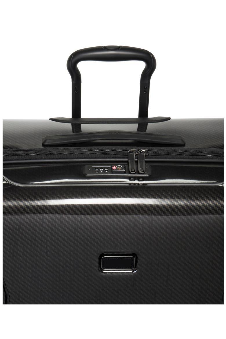 Tegra-Lite® X-Large Expandable Checked Luggage, Alternate, color, BLACK/ GRAPHITE
