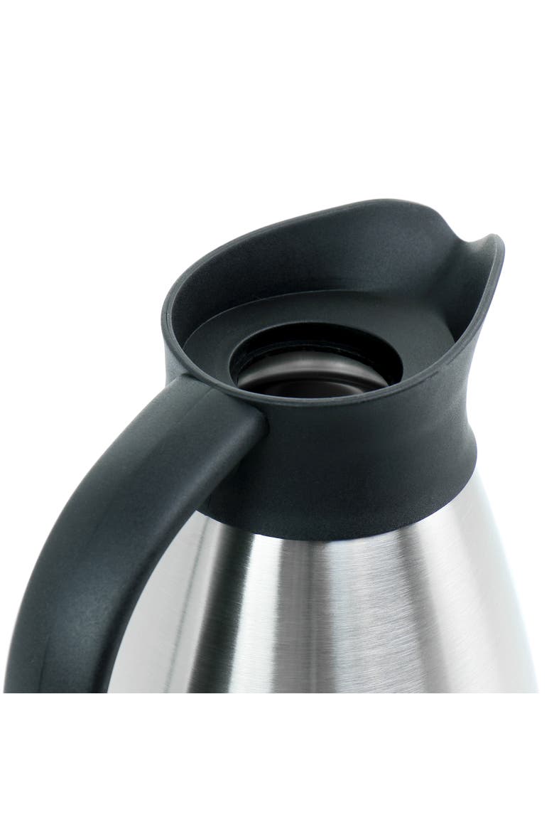 Olympia 1 Quart Insulated Stainless Steel Thermal Coffee Pot, Alternate, color, Metallic Silver
