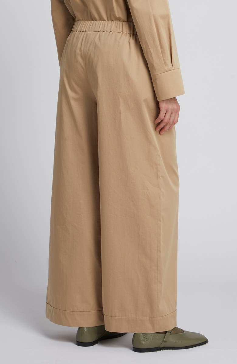 MM by Max Mara Dream Wide Leg Pants, Alternate, color, Beige