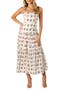 Botanique Fruit Print Cotton Midi Sundress