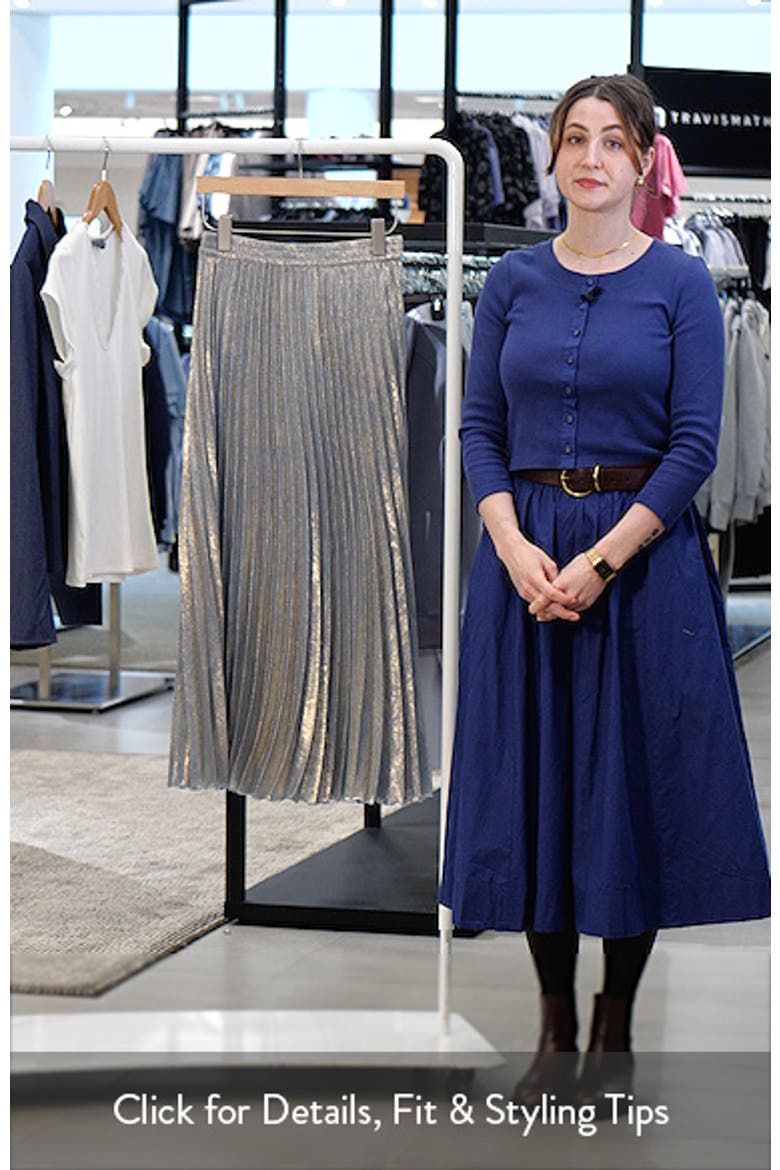 Alias Pleated Maxi Skirt video