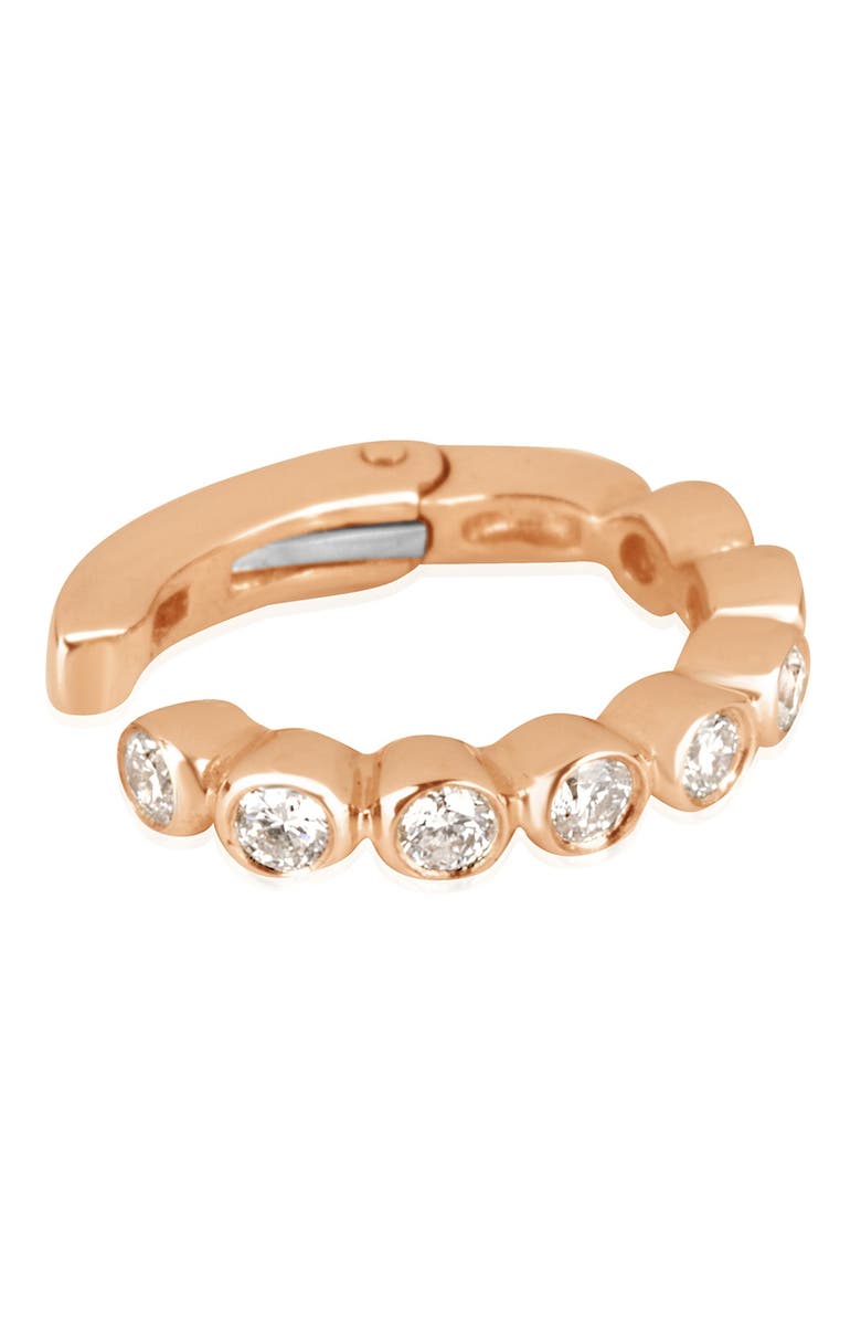 CENTRAL PARK Single Row Bezel Cuff Earring, Alternate, color,