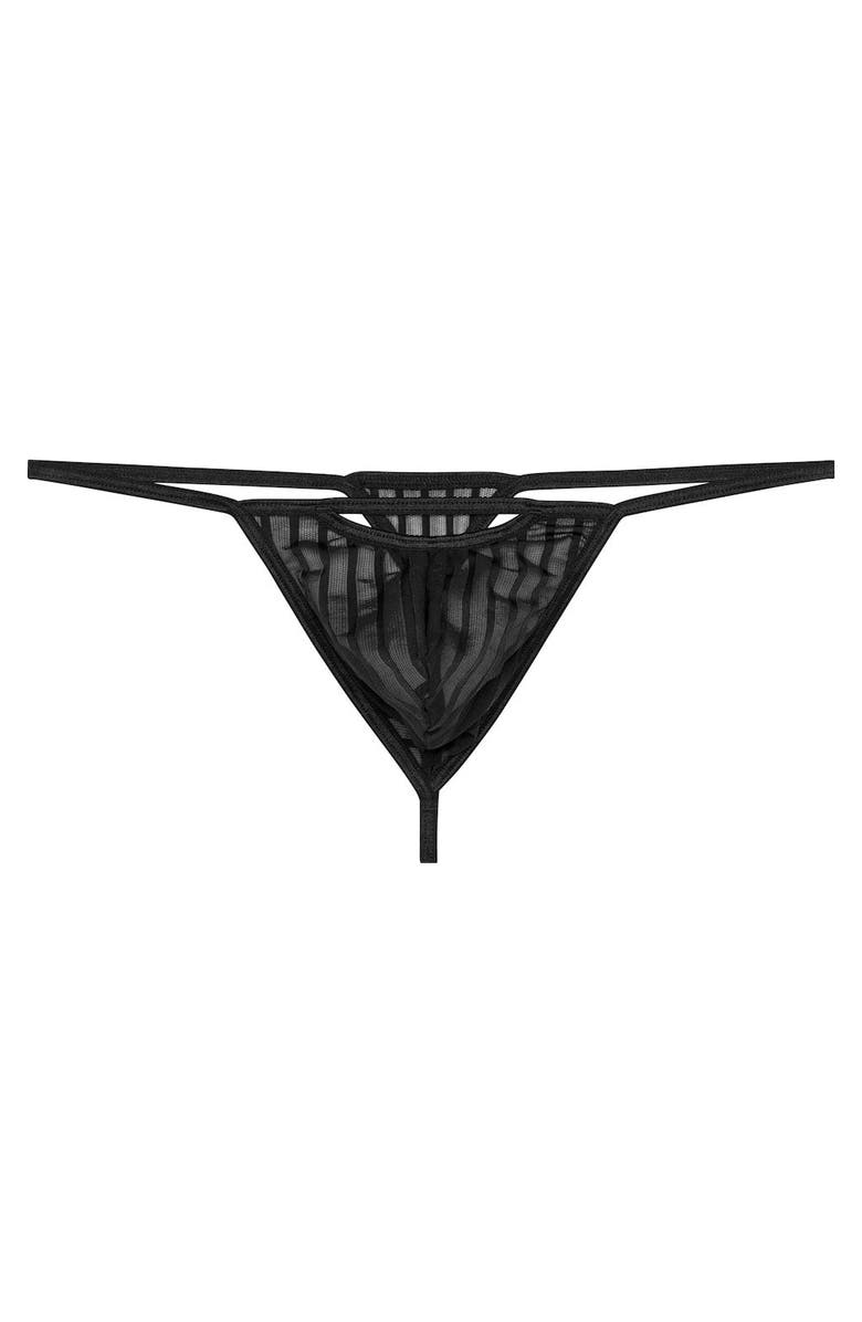 WOH Personal Allure G-String, Main, color, Black