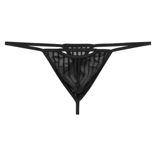 WOH Personal Allure G-String in Black  product