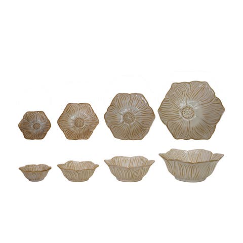 Flower Shaped Bowls