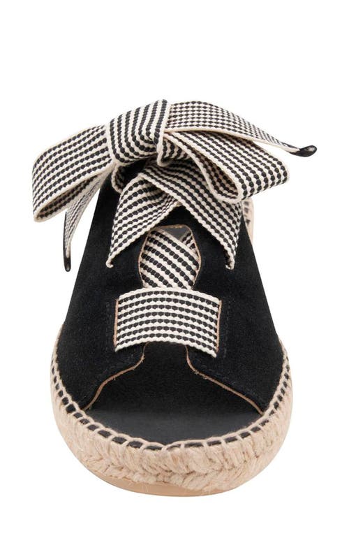 Andre Assous André Assous Cape Espadrille Slide Sandal In Black