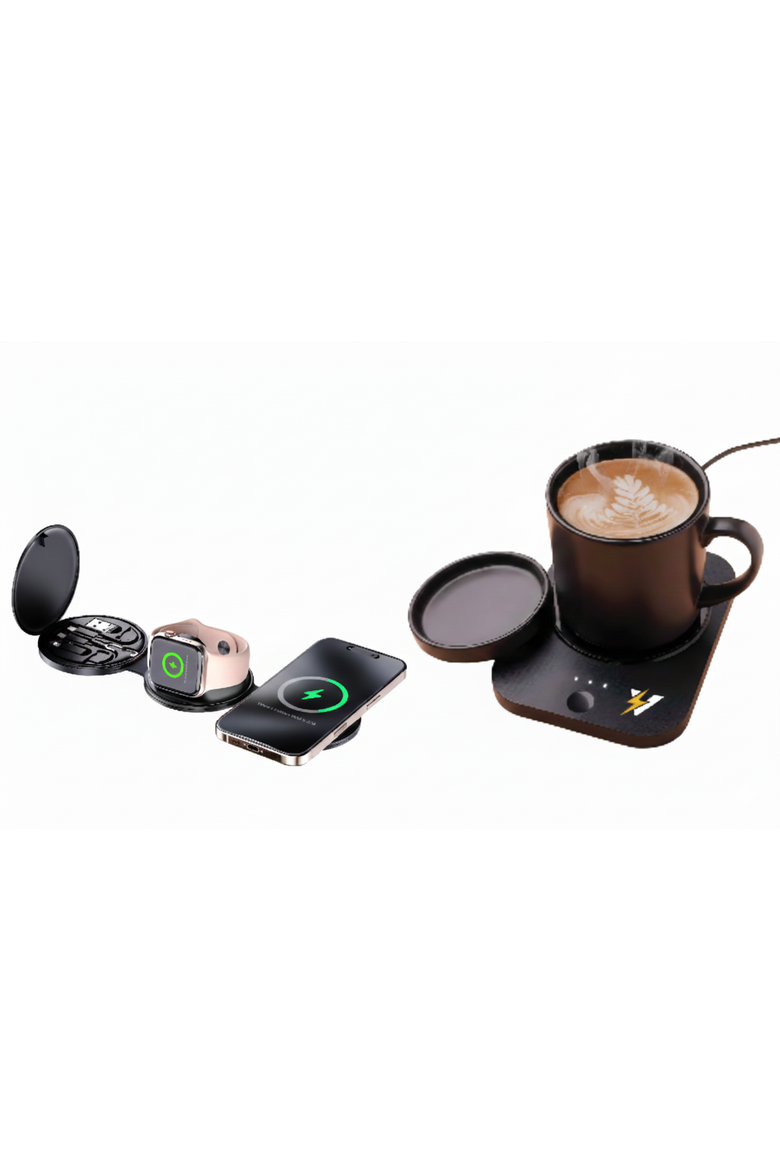 Charge 2-in-1 Mug Warmer, Main, color, Black