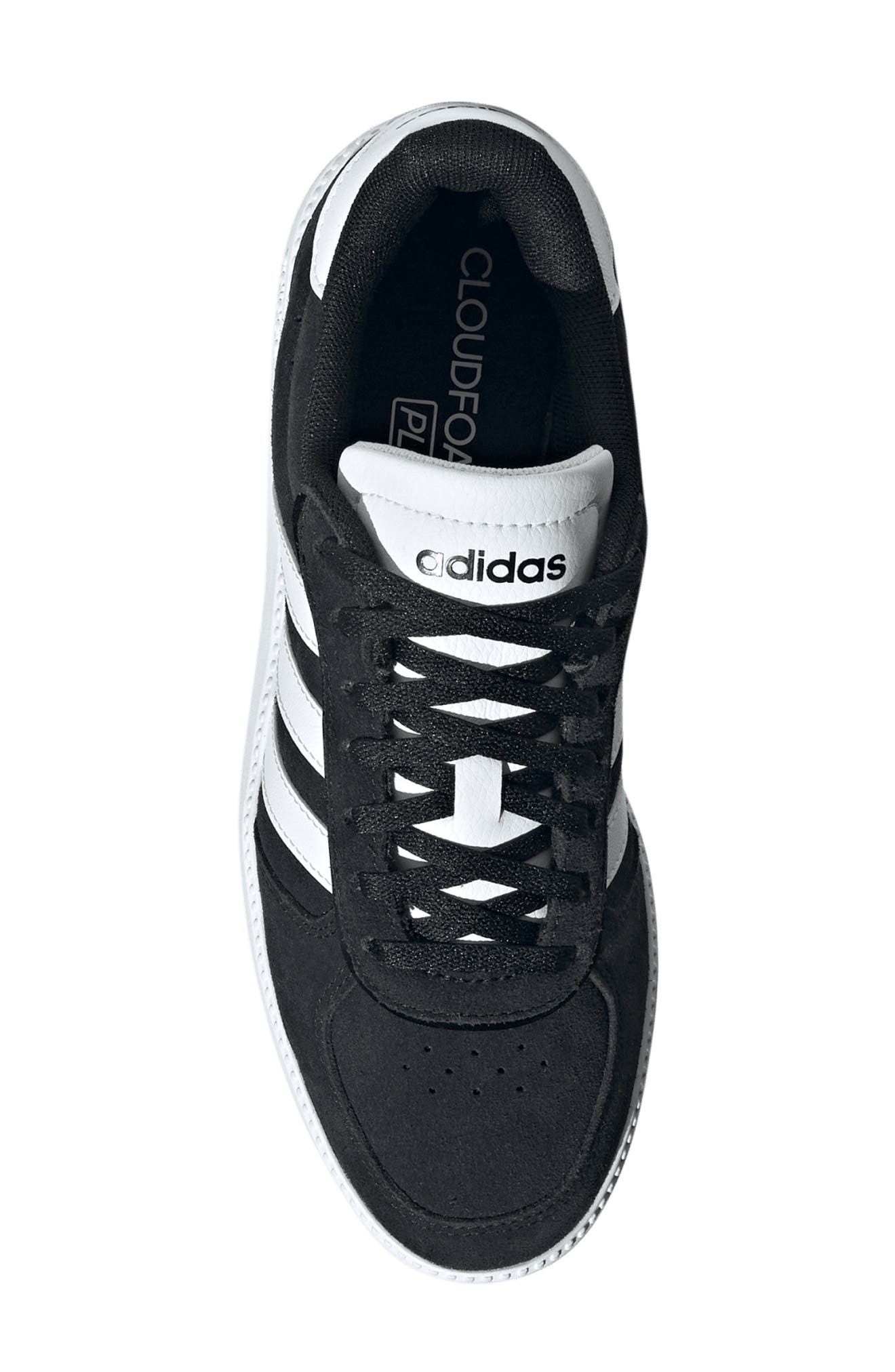 adidas Breaknet Sleek Sneaker, Alternate, color, Black/ White/ Black