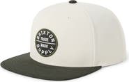 Brixton Oath III Snapback Baseball Cap
