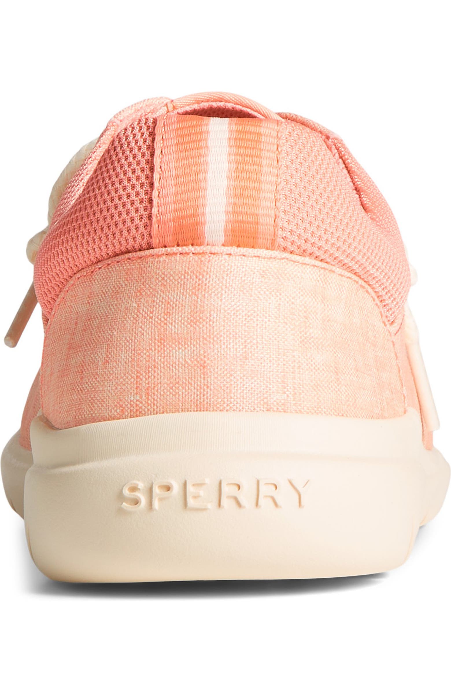 SPERRY TOP-SIDER® Captains Moc Toe Chambray Sneaker (Women) | Nordstromrack