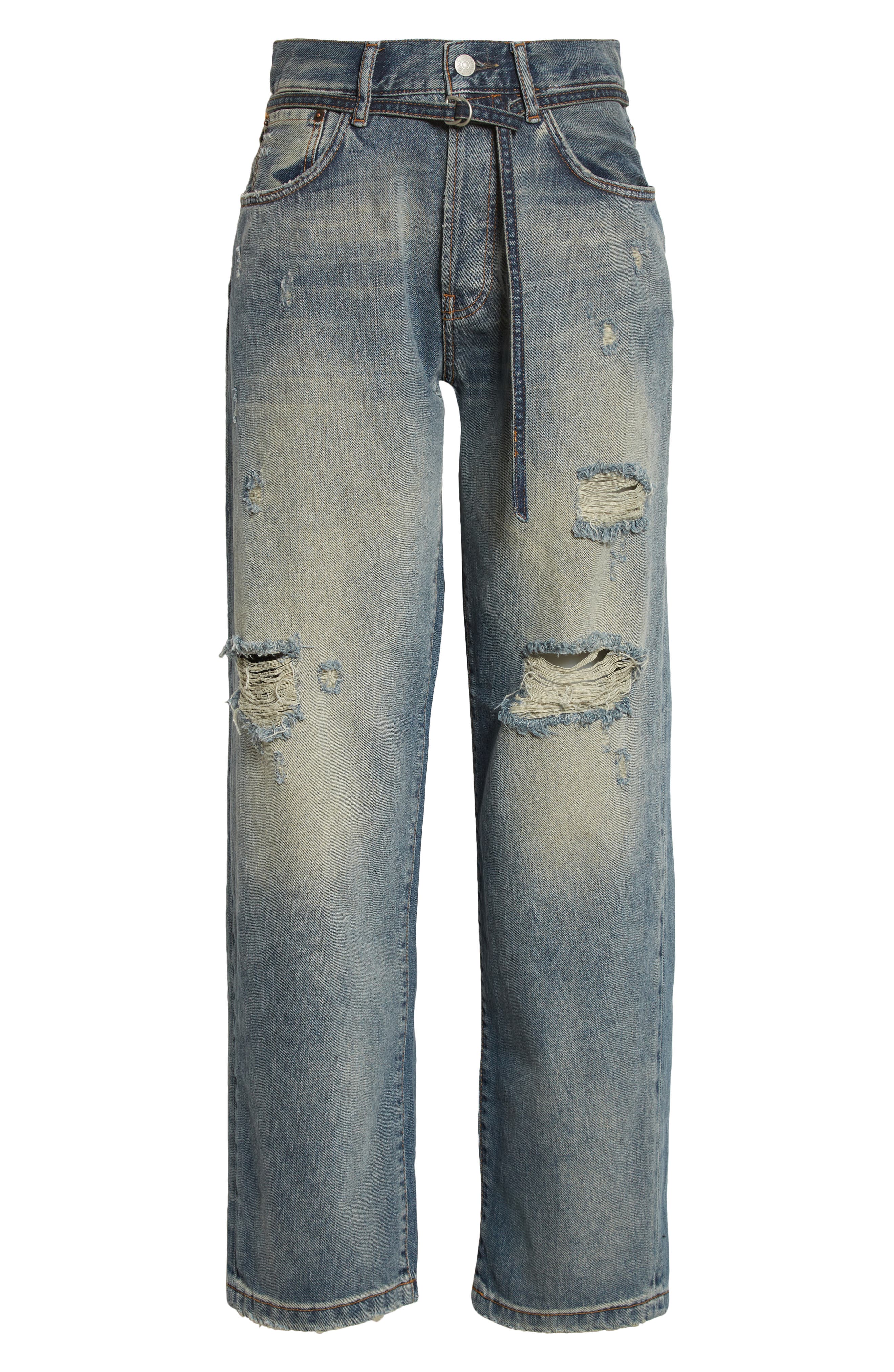 パンツ Acne Studios 1991 Toj Detroit denim Acne Studios 1991 Toj Detroit Ripped Loose Fit Jeans (Women