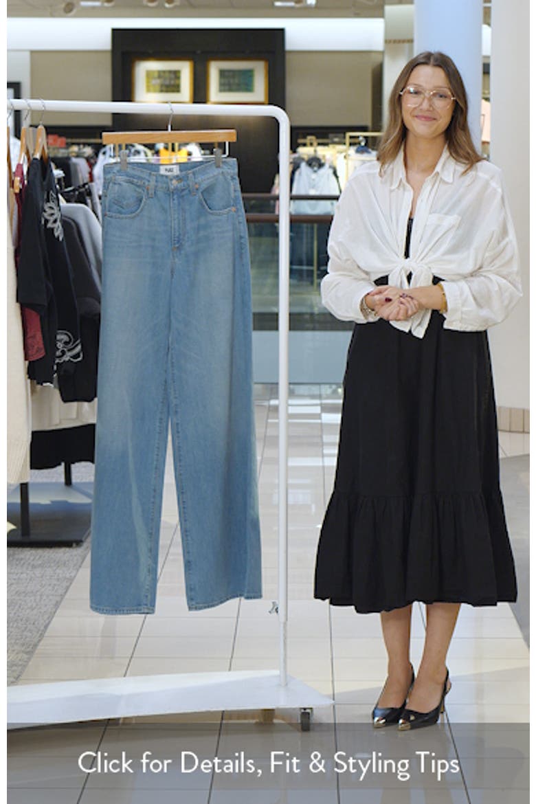 Cameron High Waist Wide Leg Jeans video