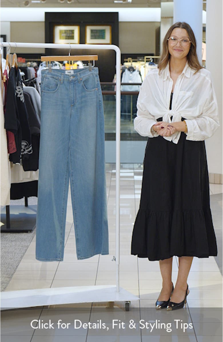 Cameron High Waist Wide Leg Jeans, sales video thumbnail