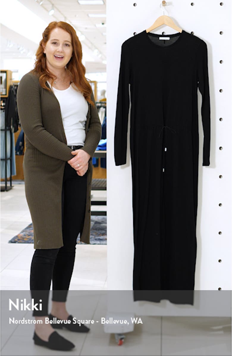 Drawstring Waist Maxi Dress, sales video thumbnail