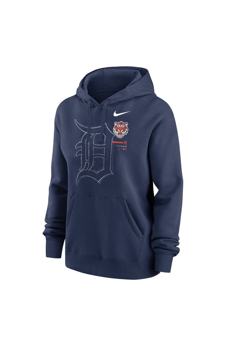 Nike Women's Nike Navy Detroit Tigers Big Game Pullover Hoodie, Alternate, color, 
