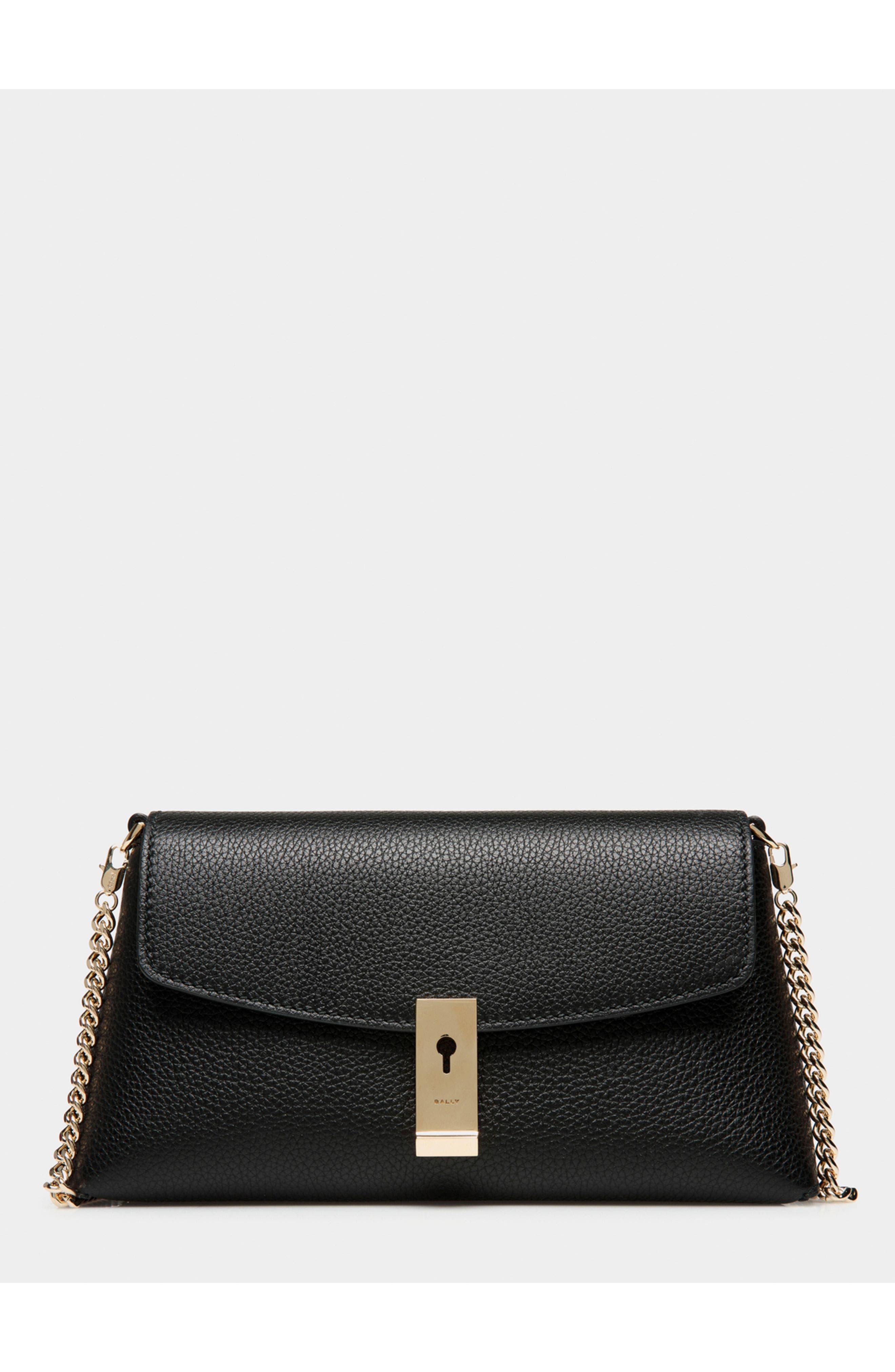 Bally Lock Me Multifunctional Minibag, Main, color, Black