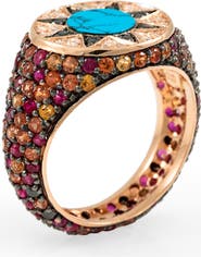 L'Atelier Nawbar Ibiza Rainbow Signet Ring