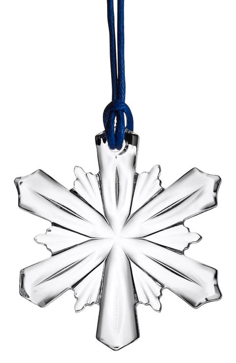 Mini Snowflake Crystal Ornament