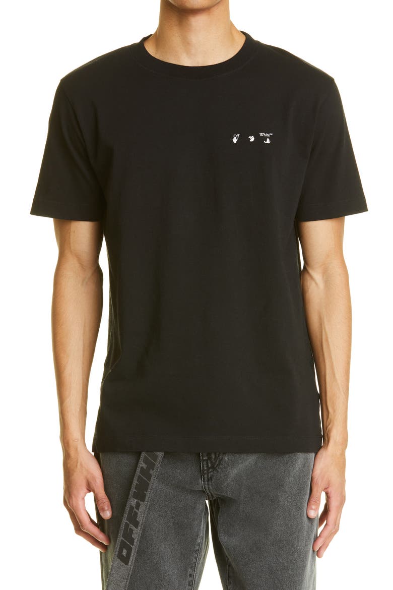 Caravaggio Painting Graphic Tee, Main, color, BLACK
