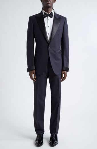 Ted Baker London Josh Trim Fit Navy Shawl Lapel Tuxedo Nordstrom
