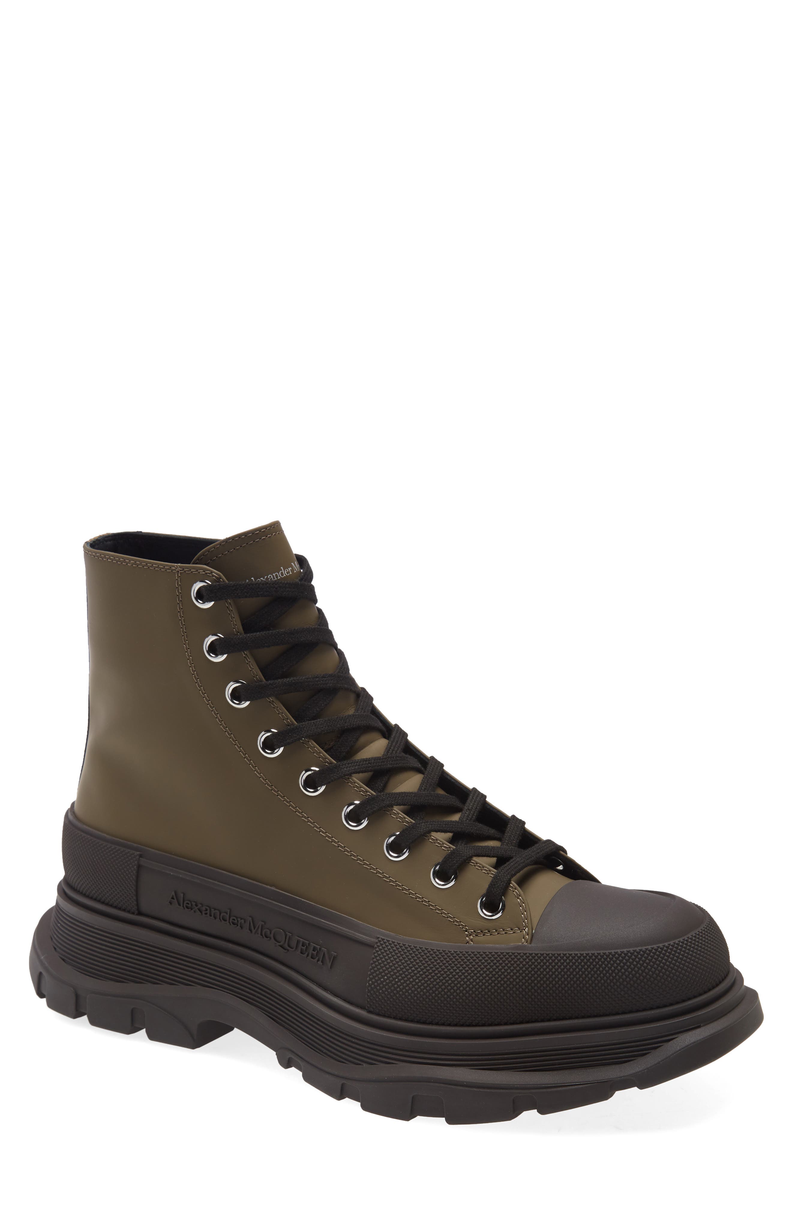 McQueen Alexander McQueen Tread Slick Boot, Main, color, 