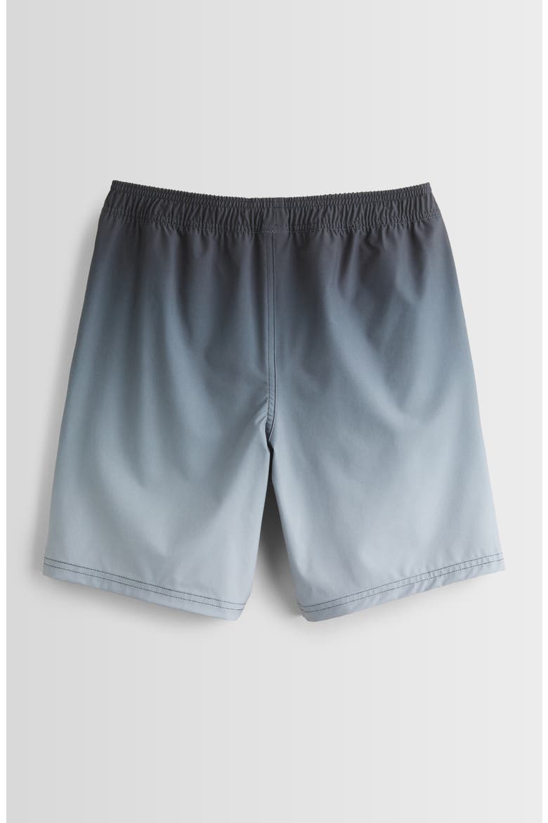 Kids' Volley Swim Trunks, Alternate, color, GREY CHARCOAL OMBRE