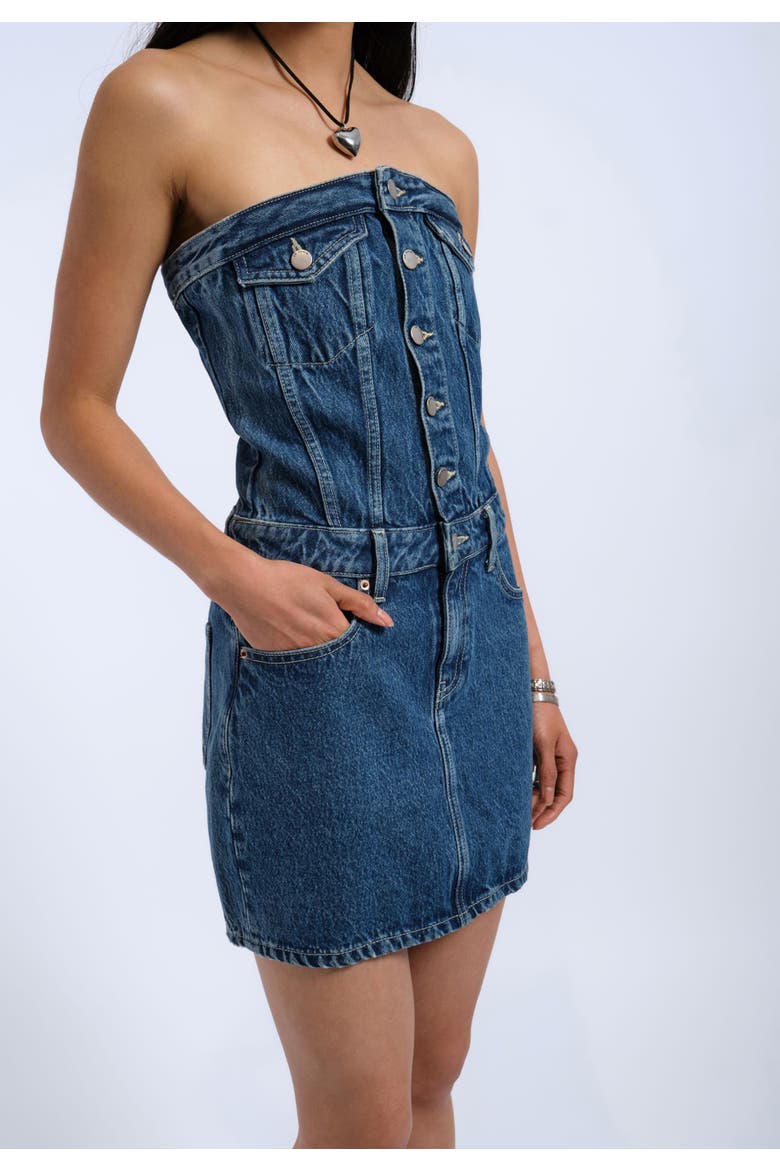 Carlisle Dress, Alternate, color, Stream Mid Retro