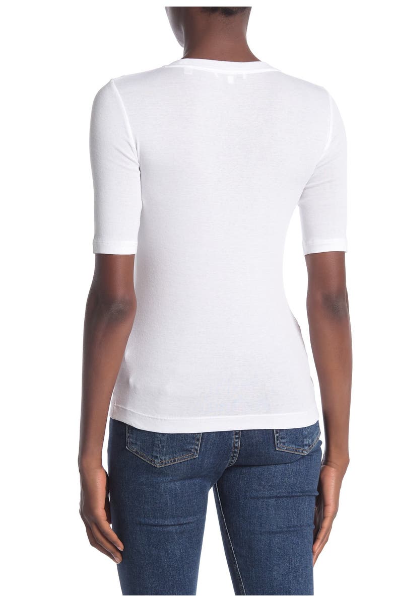 Vince Crew Neck Elbow Length Sleeve T-Shirt, Alternate, color, 