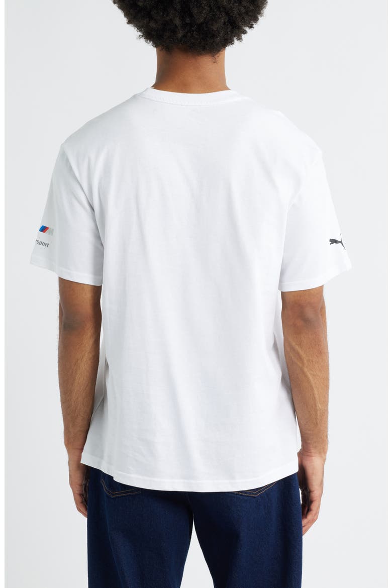 x BMW M Motorsport Vintage Graphic T-Shirt, Alternate, color, PUMA WHITE