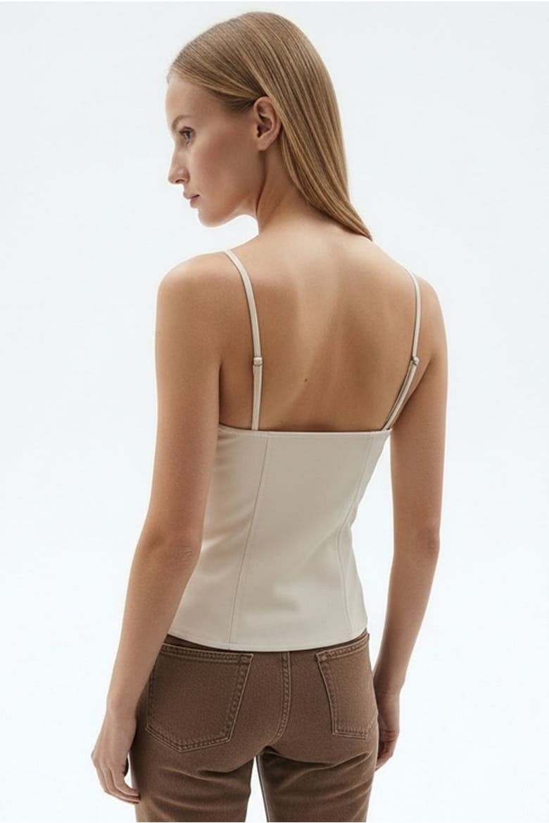 Rivera Sleeveless Blouse, Alternate, color, Ecru