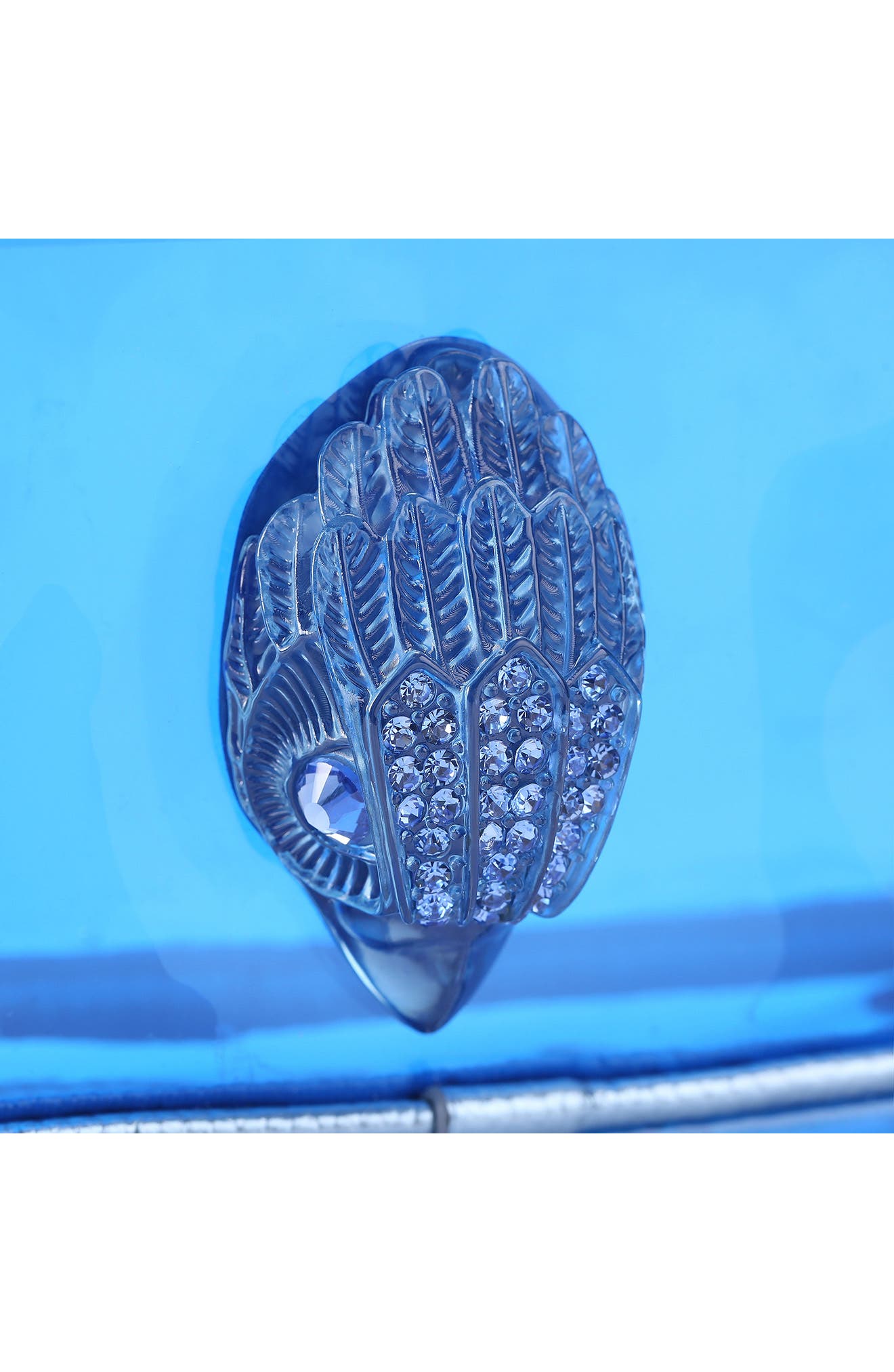 Kurt Geiger London Kensington Vinyl Camera Bag, Alternate, color, Blue