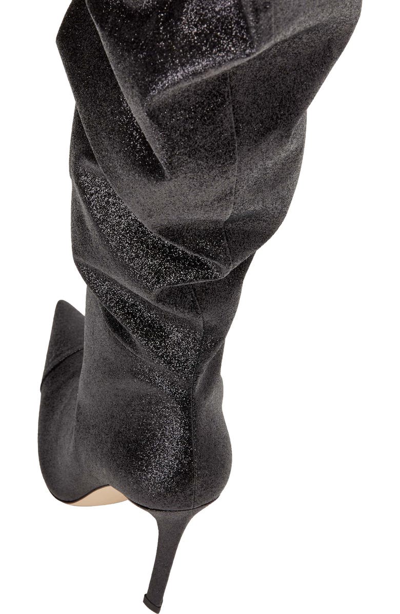 Good American Glitter Over the Knee Boot, Alternate, color,