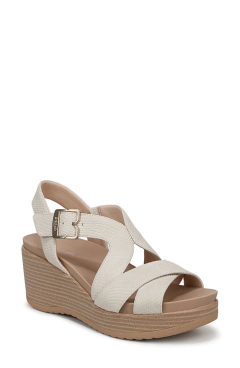 Cali Beach Slingback Platfrom Wedge Sandal (Women)